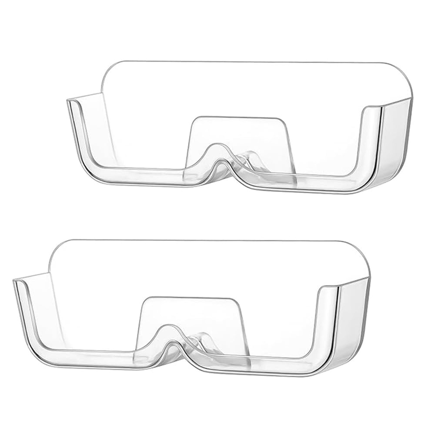 2pcs Eyeglass Holder Wall Mount, Sunglasses Storage Organizer, Glasses Holder...