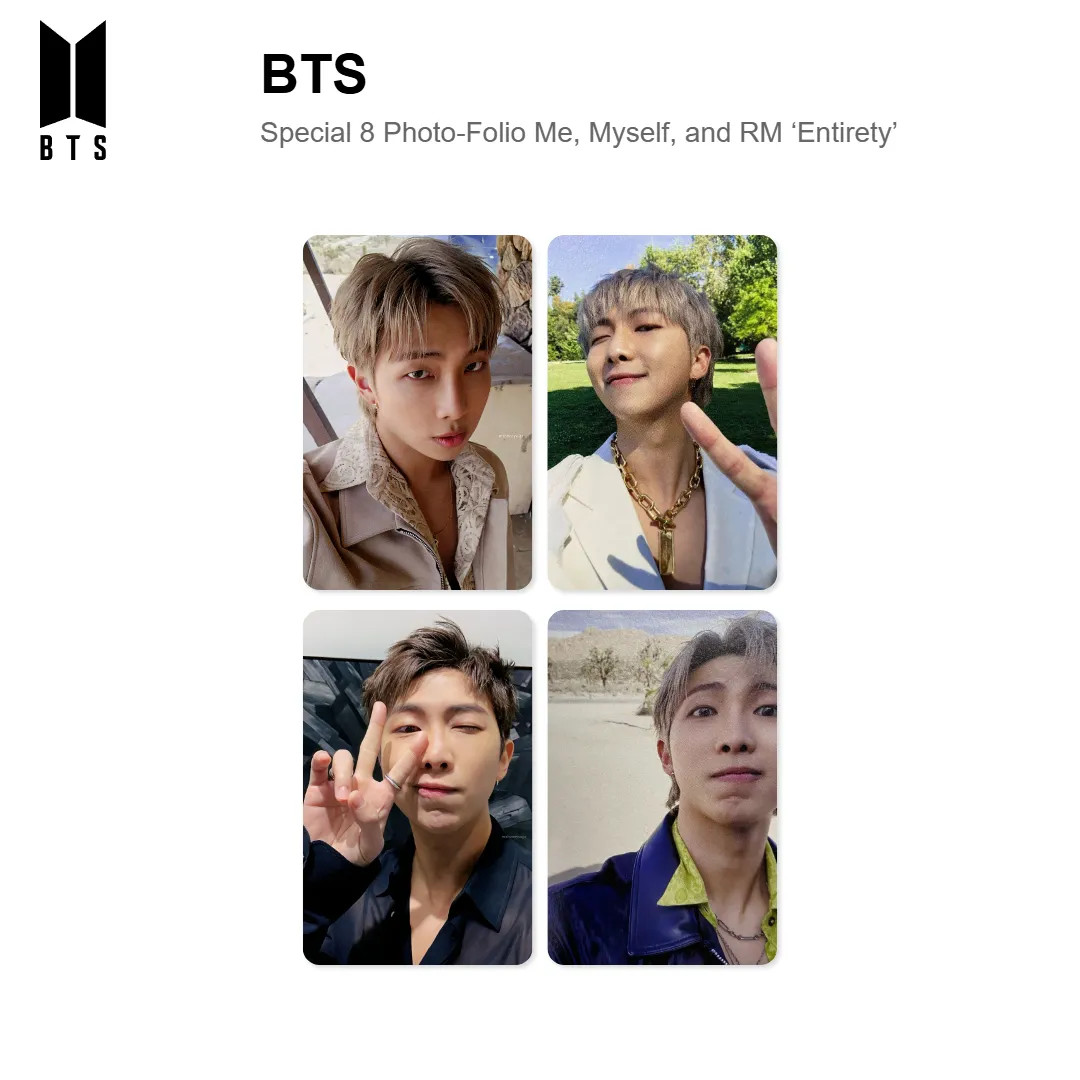 BTS Special 8 Photo-Folio Me, Myself, and RM ‘Entirety’ KPOP Special Gift