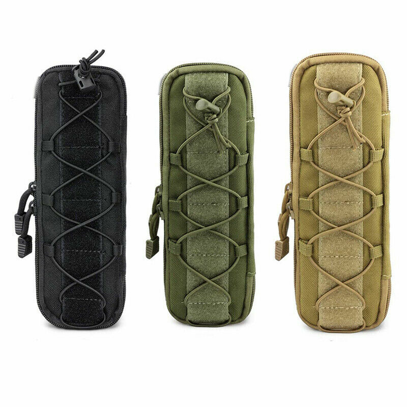 Military Molle Pouch Tactical Knife Pouches Waist Bag EDC Tool Flashlight Holder