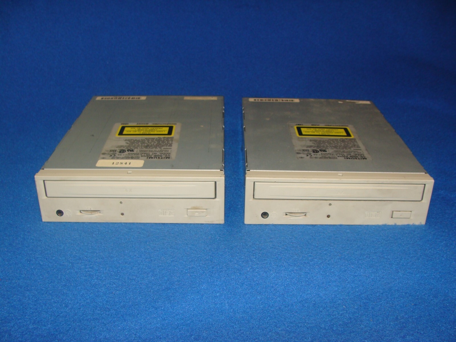 Vintage Mitsumi CD-ROM Drive Lot of 2 Partial Tested See Video Parts or Repair