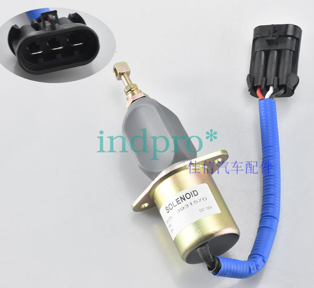 1X Fuel Flameout Solenoid Valve 1752ES RQV-K for   5.9L 94-98 SA-4981-12 12V