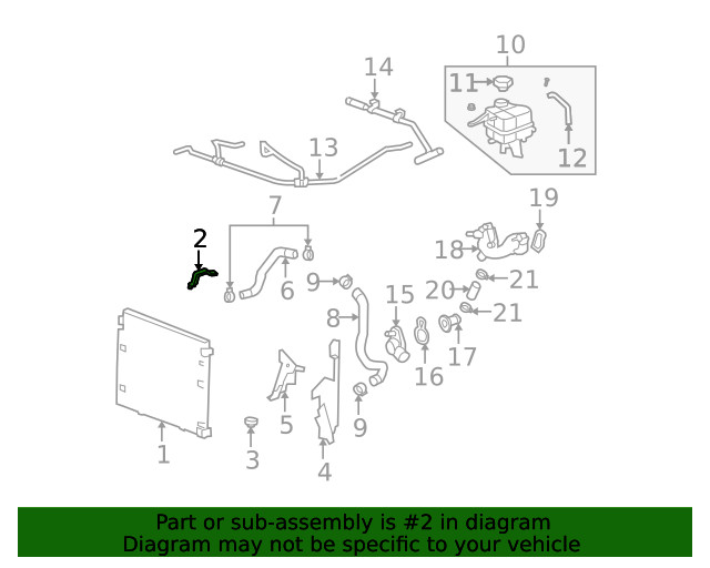 Genuine GM Upper Bracket 25770416