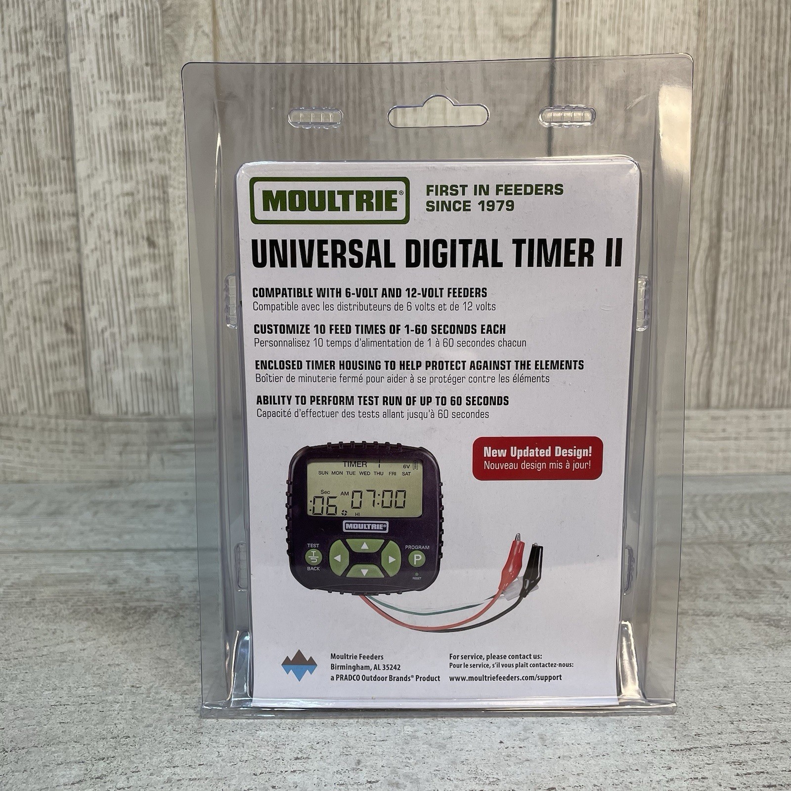 Moultrie Universal Digital Timer II Feeder Accessory 6, 12 Volt Timer MFA-13461