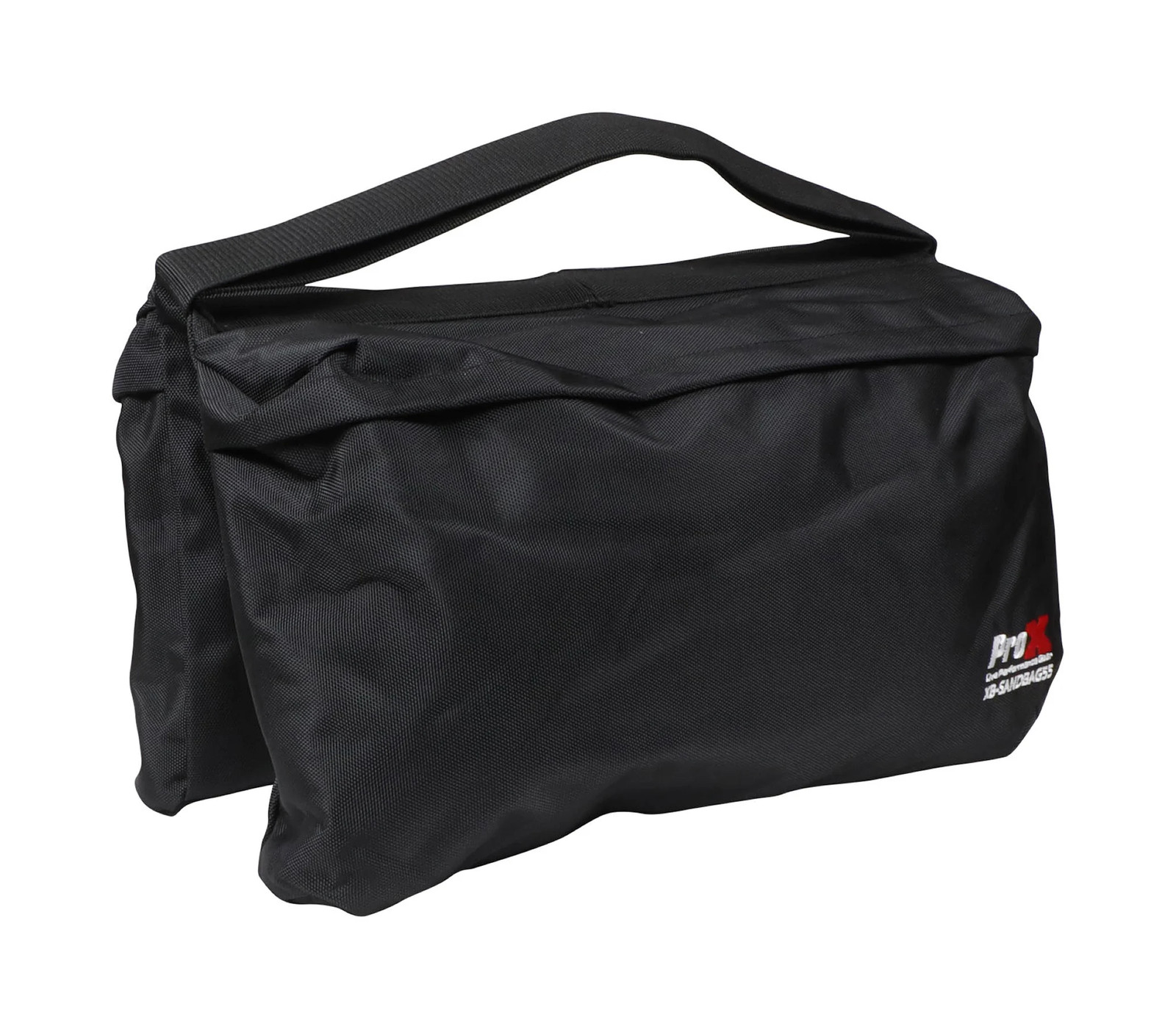 ProX XB-SANDBAG55 55 lbs Capacity Double Zipper Saddlebag Sandbag Black EMPTY