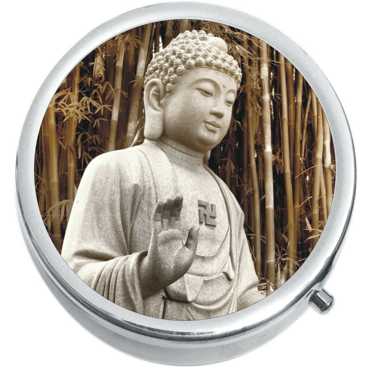 Buddha Medicine Vitamin Compact Pill Box