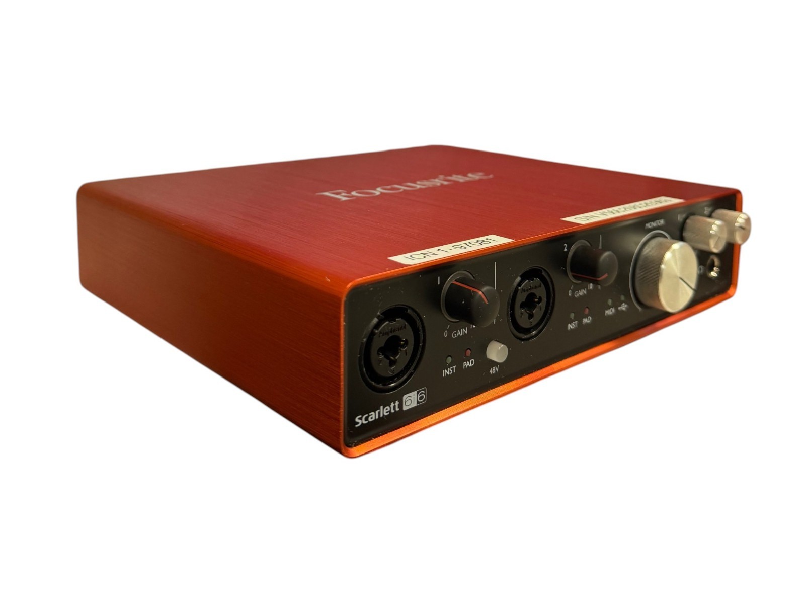 Focusrite Scarlett 6i6 2nd Gen Audio Interface Studio Recording UNTESTED