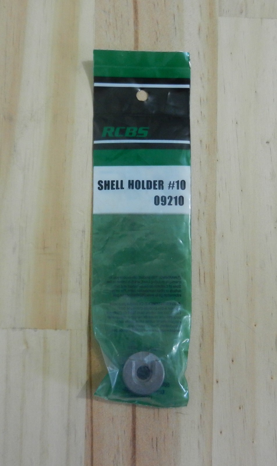RCBS Shell Holder #10;  09210;  17 Rem, 222/223 Rem, 380 ACP, 204 Ruger, 300 AAC