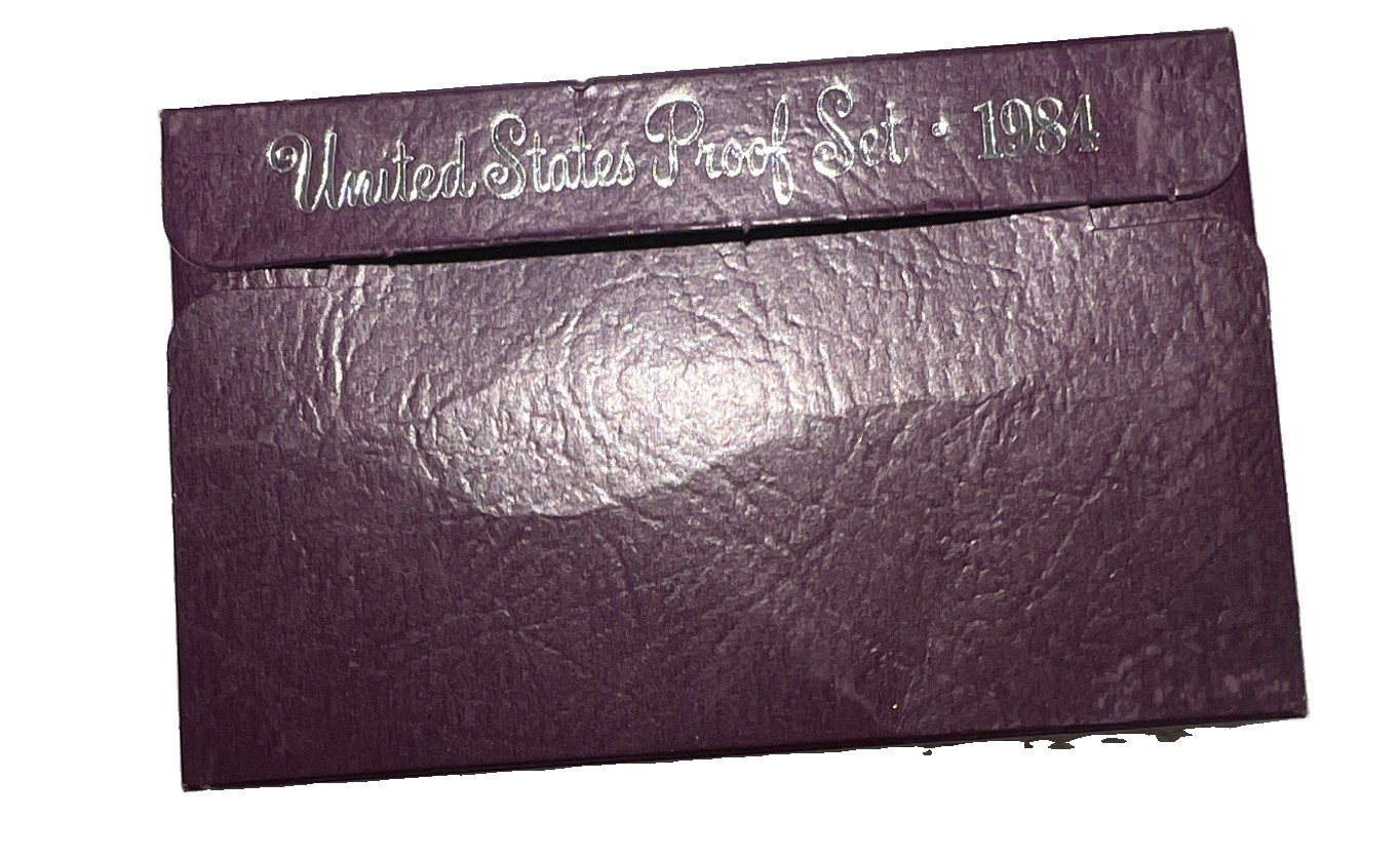 San Francisco Mint Proof Set 1984 Proof Strike in Original Case/Holder