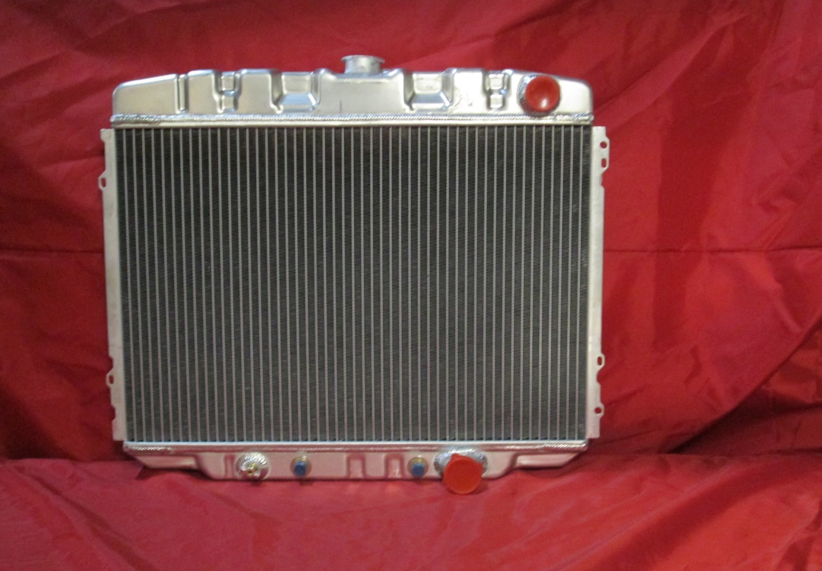 1967 - 1970 Ford Mustang Mercury Cougar Radiator 24" Aluminum Factory A/C