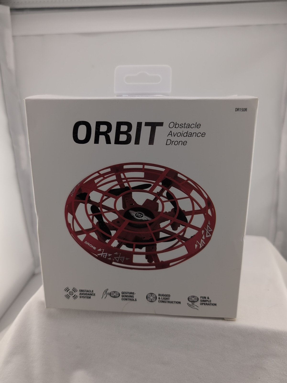 Sky Rider Orbit Obstacle Avoidance Drone DR150 Red  or Blue