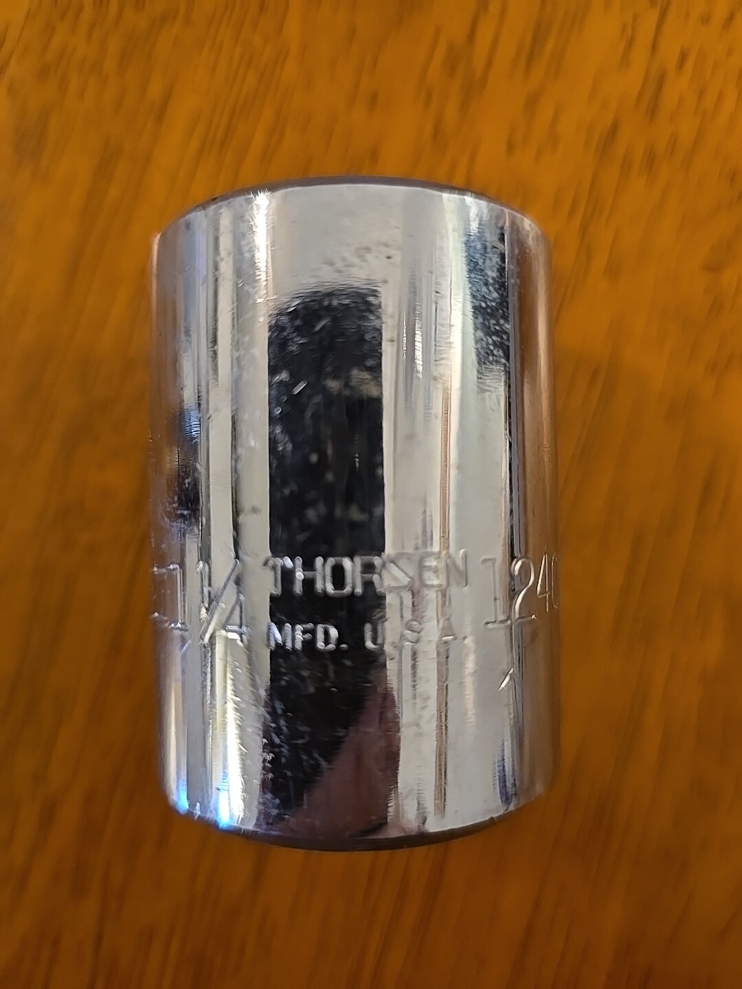 THORSEN 3/4" Drive 12 Pt. Socket:  1240 (1-1/4")