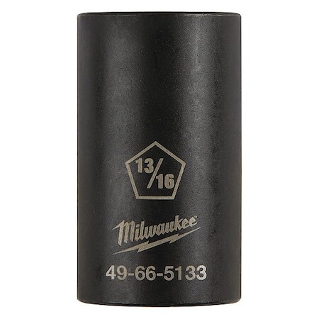 Milwaukee Tool 49-66-5133 Shockwave(Tm) Lineman's Penta Socket, 1/2 In Drive