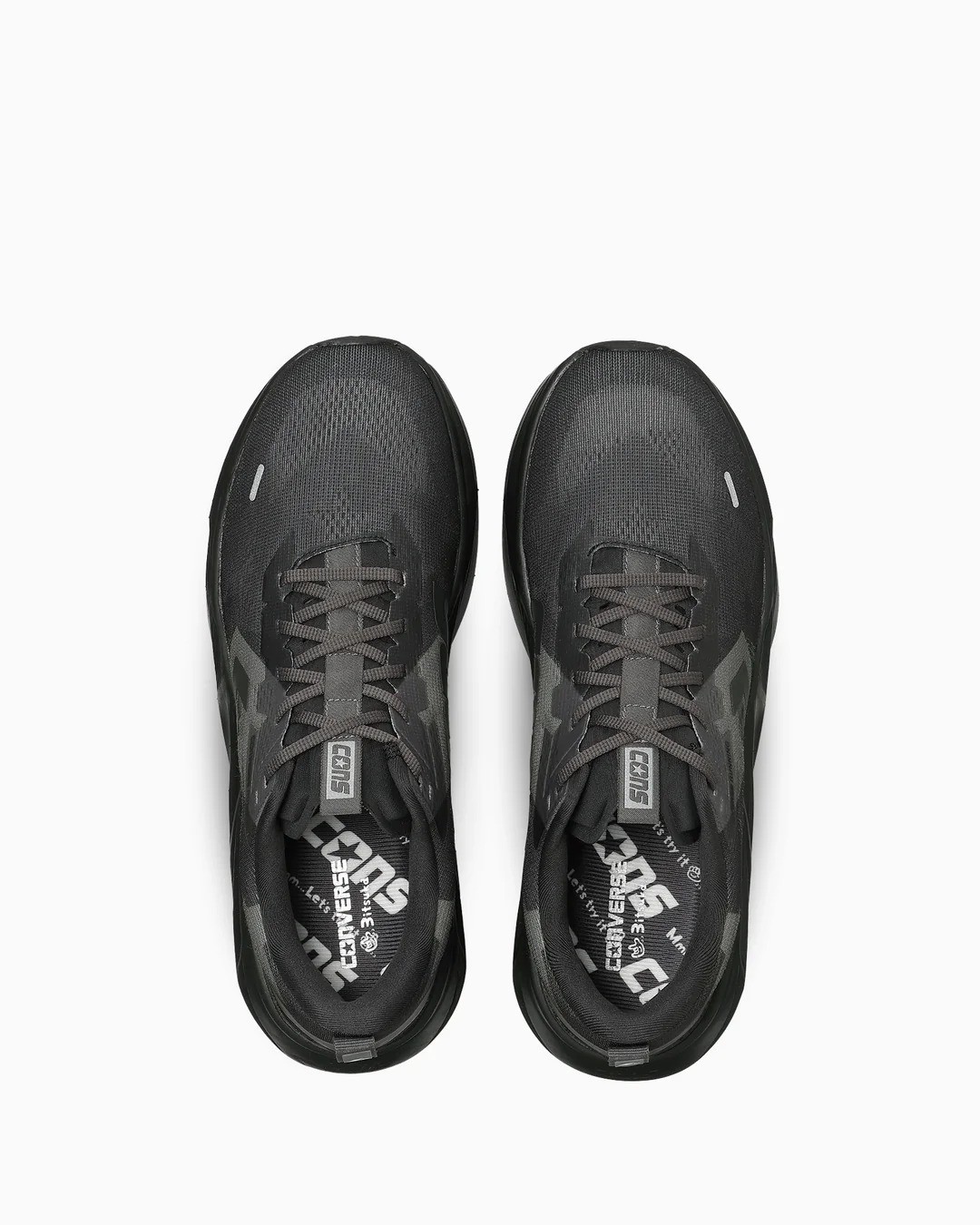 CONVERSE CONS RUNBOUNCE / 3itsuka 33600202 Black Monochrome Men's Size