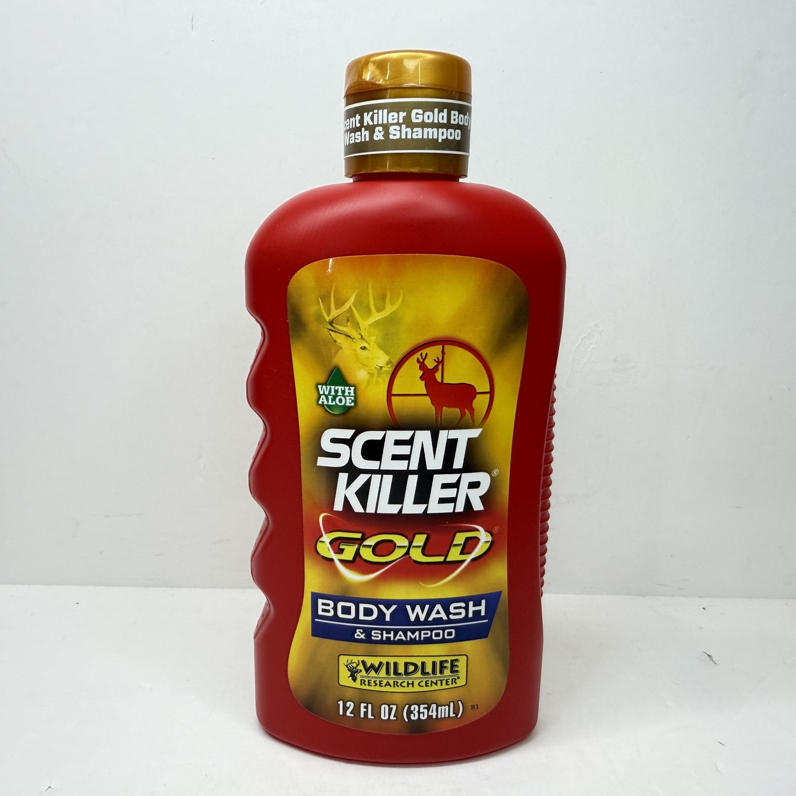 Wildlife Research Center Scent Killer Gold Body Wash Shampoo 12oz Red Hunting