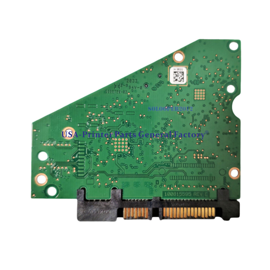 Fit For Seagate ST2000DM005 ST2000DM008 100815595 REV E HDD PCB Hard disk board