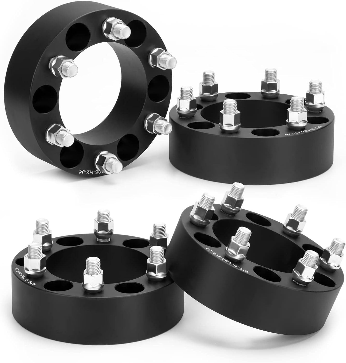 Wheel Spacers for Chevy Silverado GMC Sierra,6x5.5 Wheel2inch 6x139.7mm Lug Cent