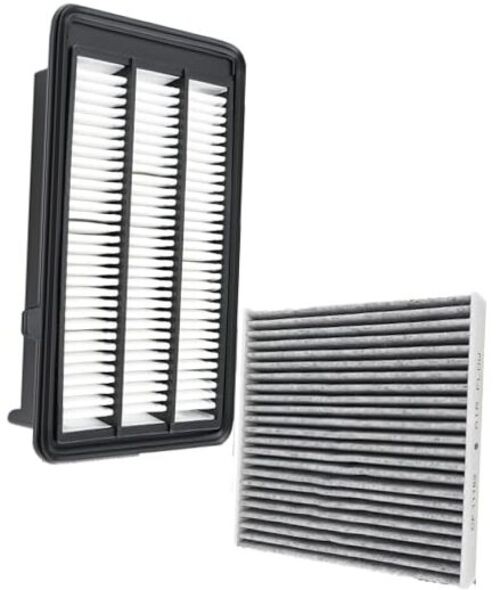 Engine Cabin Air Filters Compatible with 2016-2021 CRV CR-V Civic 2017-2021 CRV