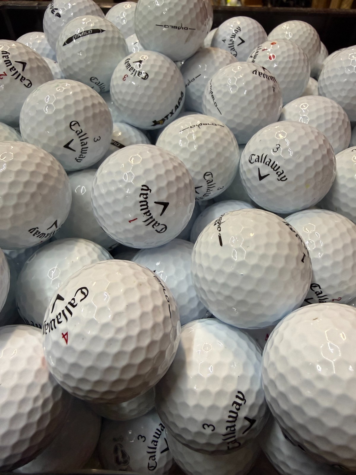 Callaway Diablo......36 Premium AAA Used Golf Balls