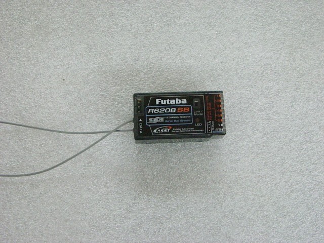 Futaba R6208SB- 8Channel FASST Receiver USED
