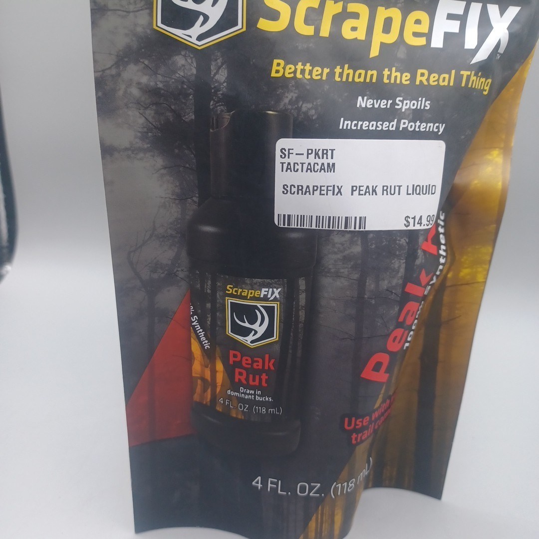 ScrapeFix Peak Rut Liquid 4oz Bottle Free Shipping