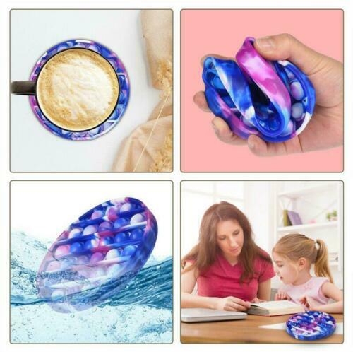 Push Pop Bubble Sensory Fidget Toy Pop & Push It 👩🏾‍🤝‍👩🏼Support Autism