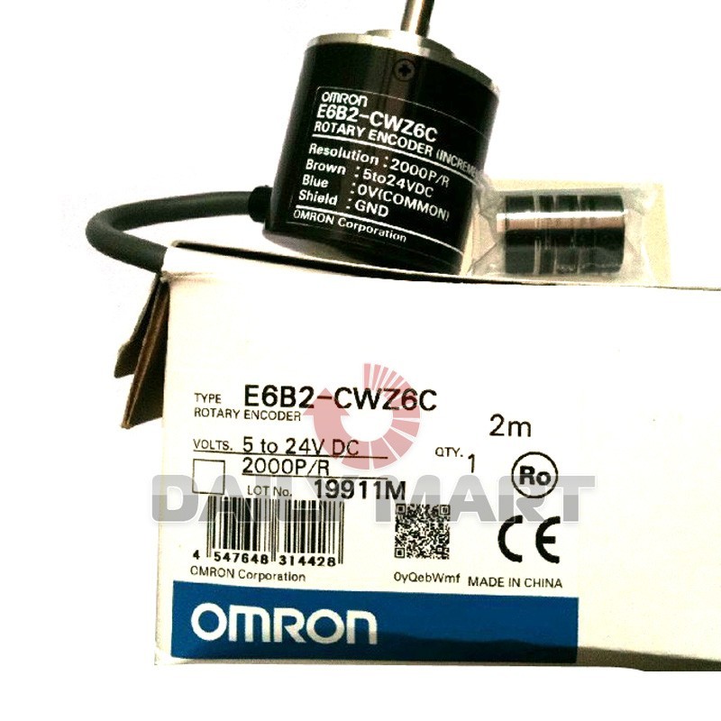 Omron E6B2-CWZ6C E6B2CWZ6C 2000P/R Rotary Encoder New in Box NIB Free Ship