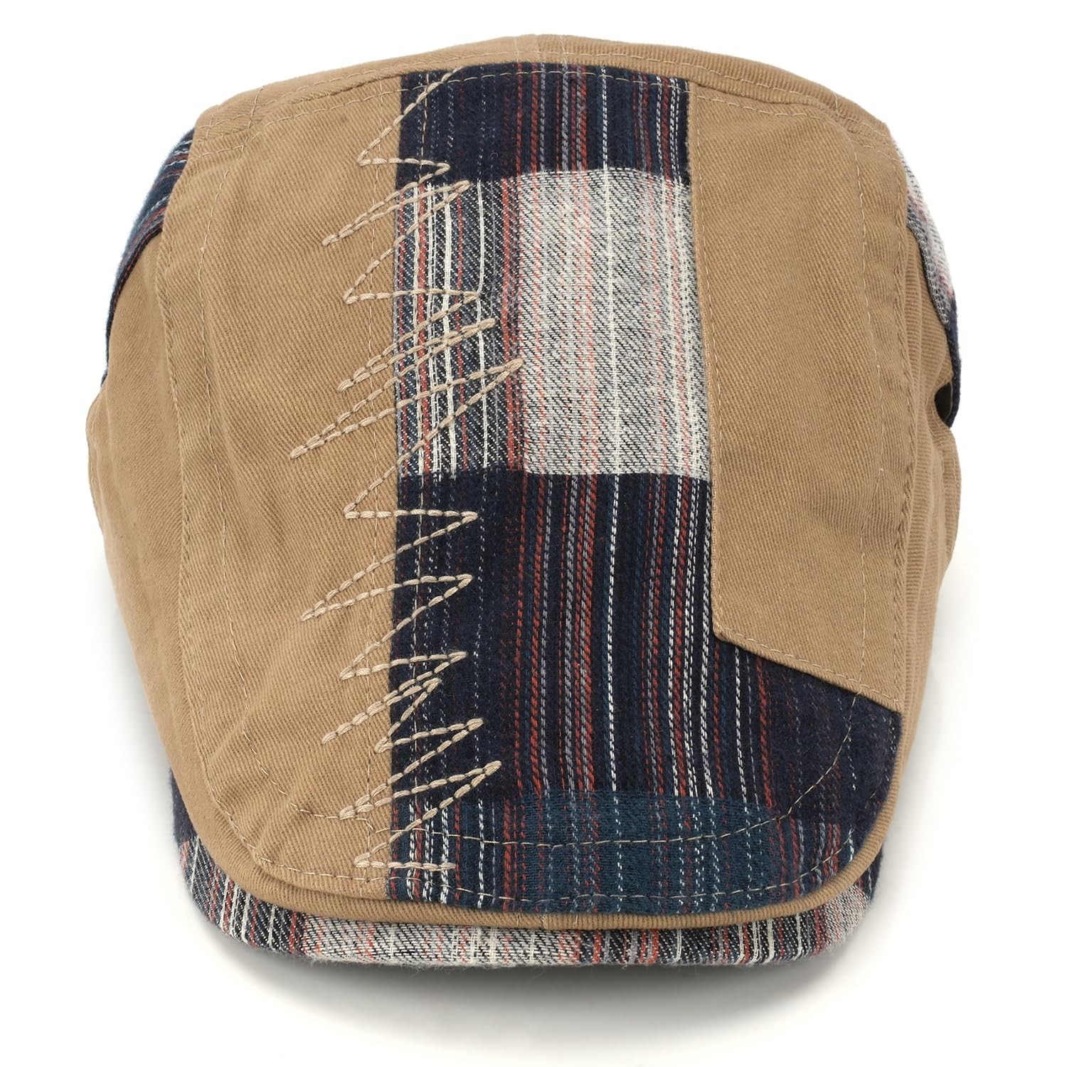 M MOACC Newsboy Cap for Men Beret Hat Cotton Buckle Adjustable Cabbie Gatsby ...