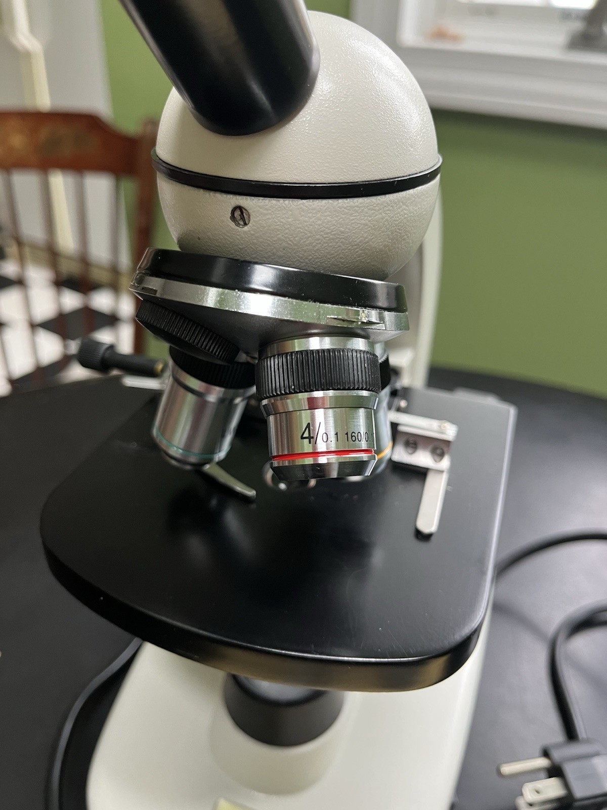 LW Scientific Explorer II Student Microscope with Specimen Slides