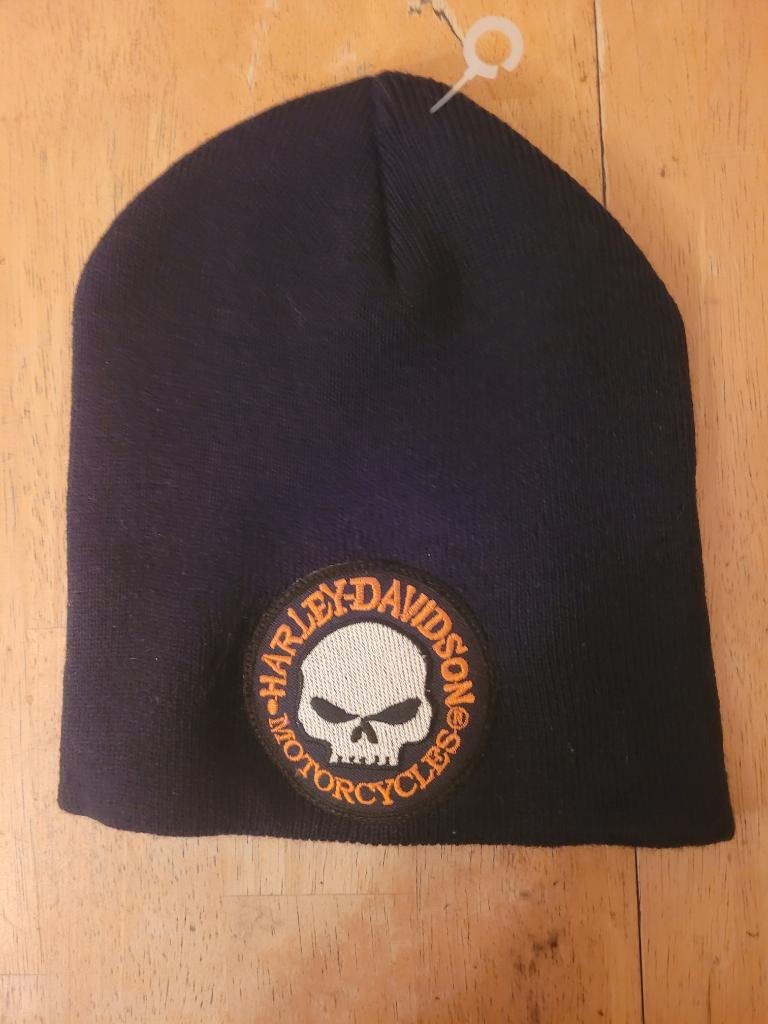 HARLEY DAVIDSON SKULL BEANIE HAT       FREE SHIPPING