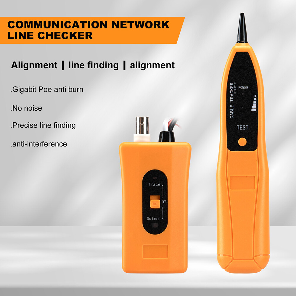Cable Tracker Network RJ11 Line Finder Tester Toner Electric Wire Tracer Pouch