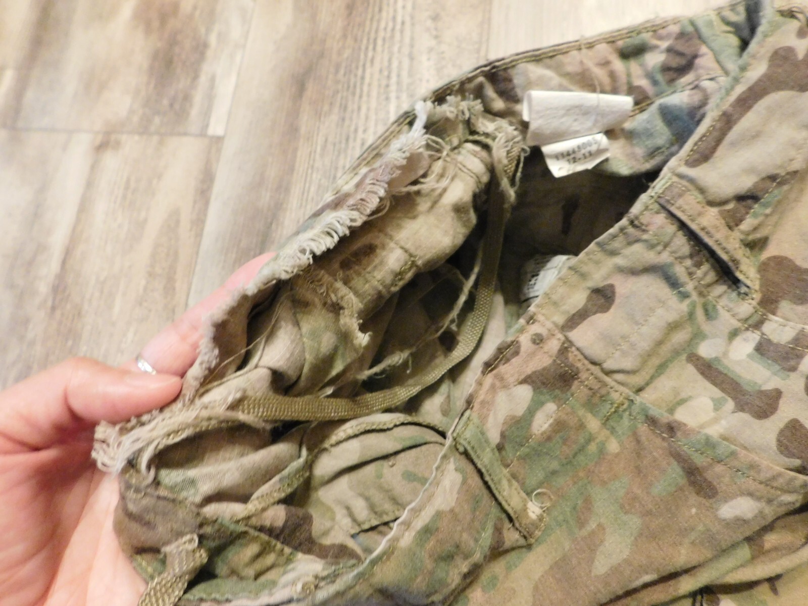 US ARMY PROPPER MULTICAM FLAME RESISTANT PANTS SZ 28 X 27" ( altered)