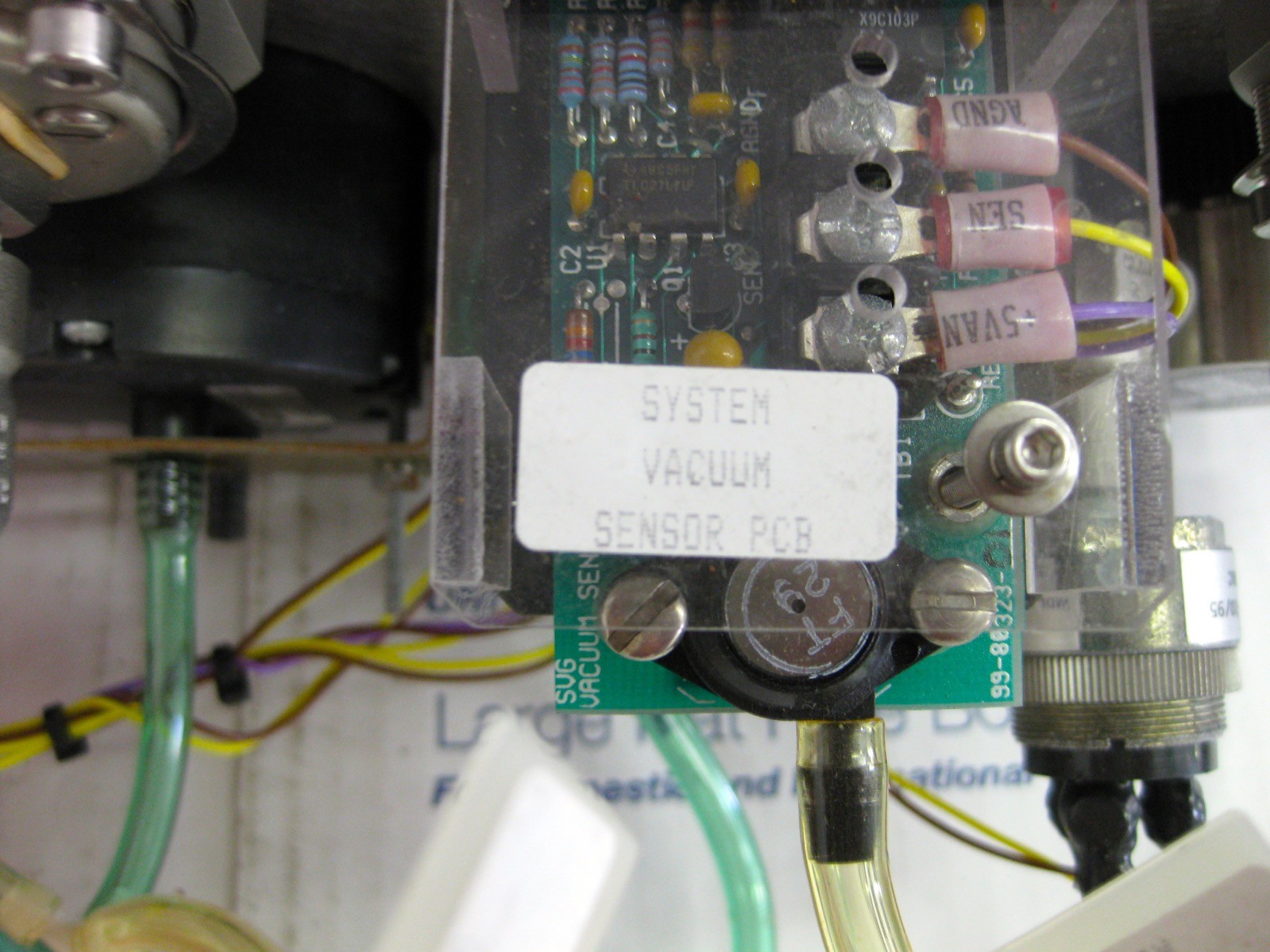 Silicon Valley Group 90S ASML System Vacuum Sensor PCB 99-88232 Panel Norgren
