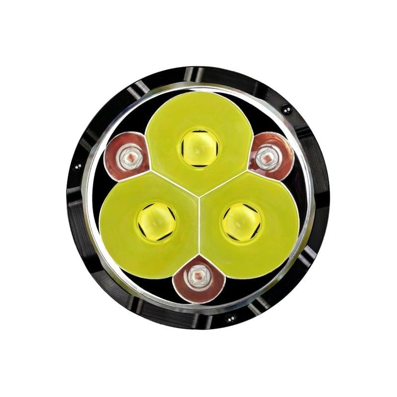 Acebeam X30 Dual Source (White and Red Light) Searching Flashlight -20,000 Lumen