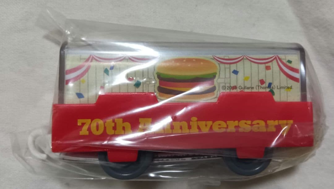 PLARAIL 70th Anniversary Hamburger Cargo Car Toy Train Model Collectible Age 15+