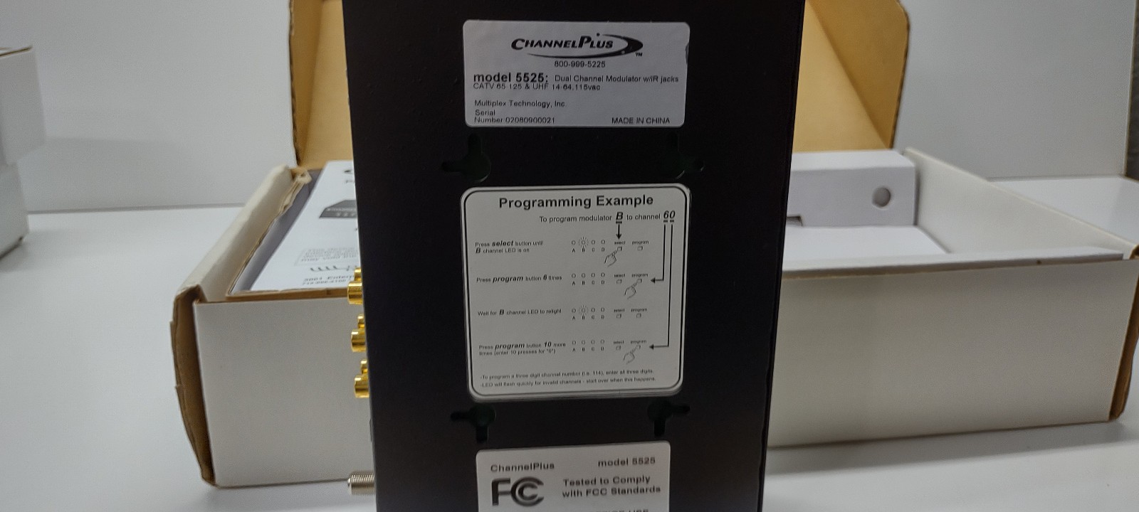 Channel Plus Performance Multi-Room Video 5525 NEW In Box Vintage