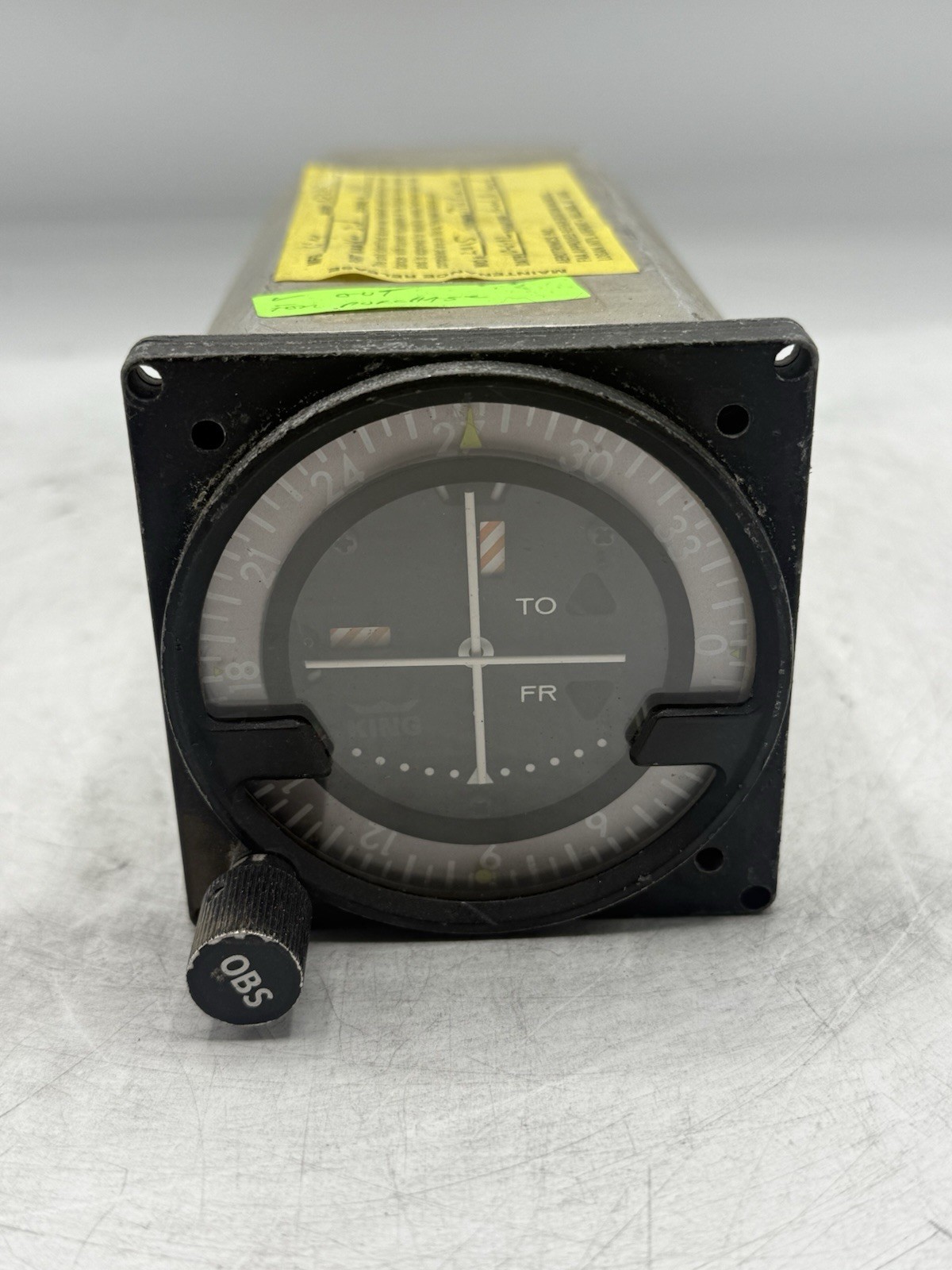 King KI-211C Course Selector Indicator P/N 069-1010-04 READ