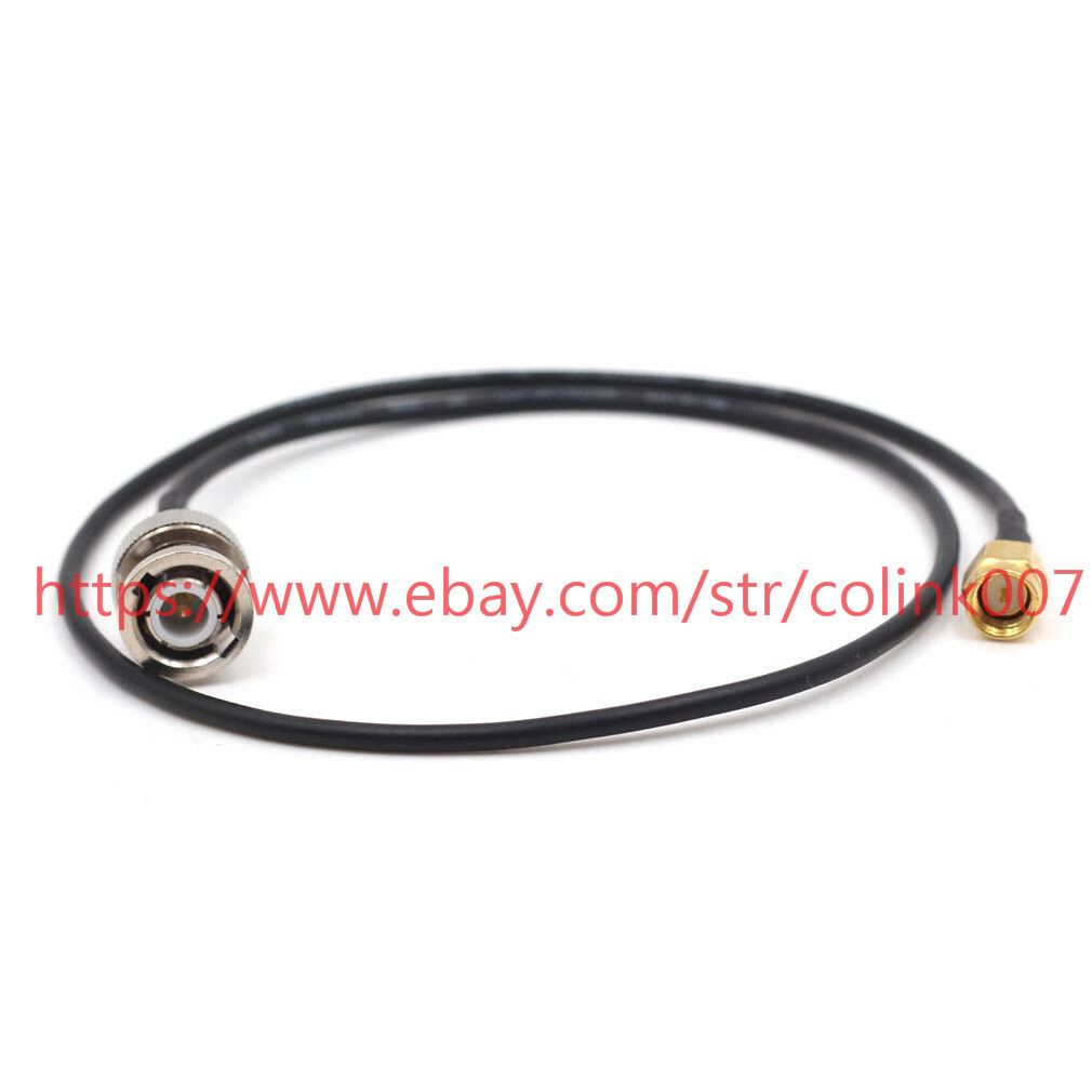 BNC plug to SMA plug,SDI pigtail. Camera RF coaxial cable RG179 SDI signal cable