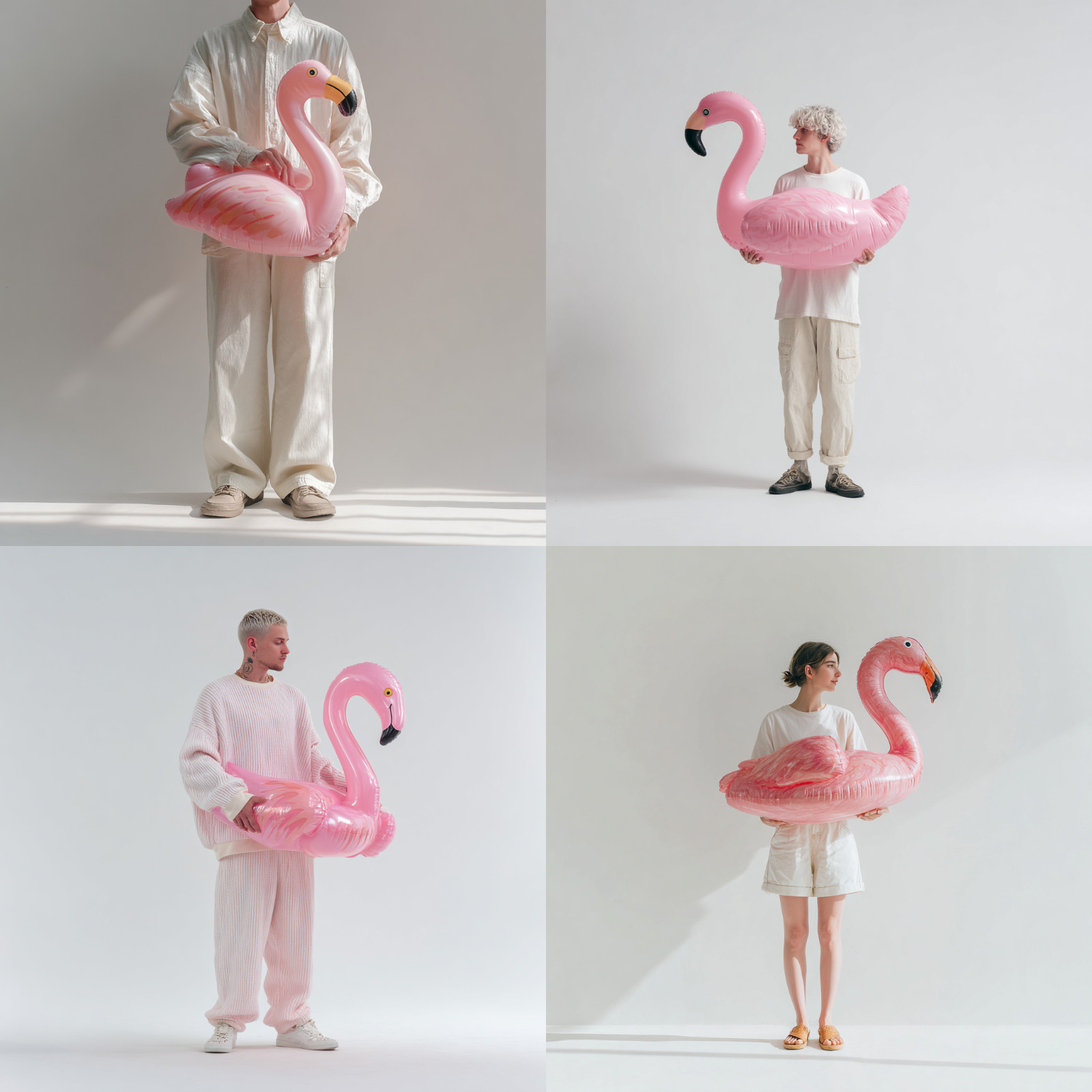 Blow-up flamingo