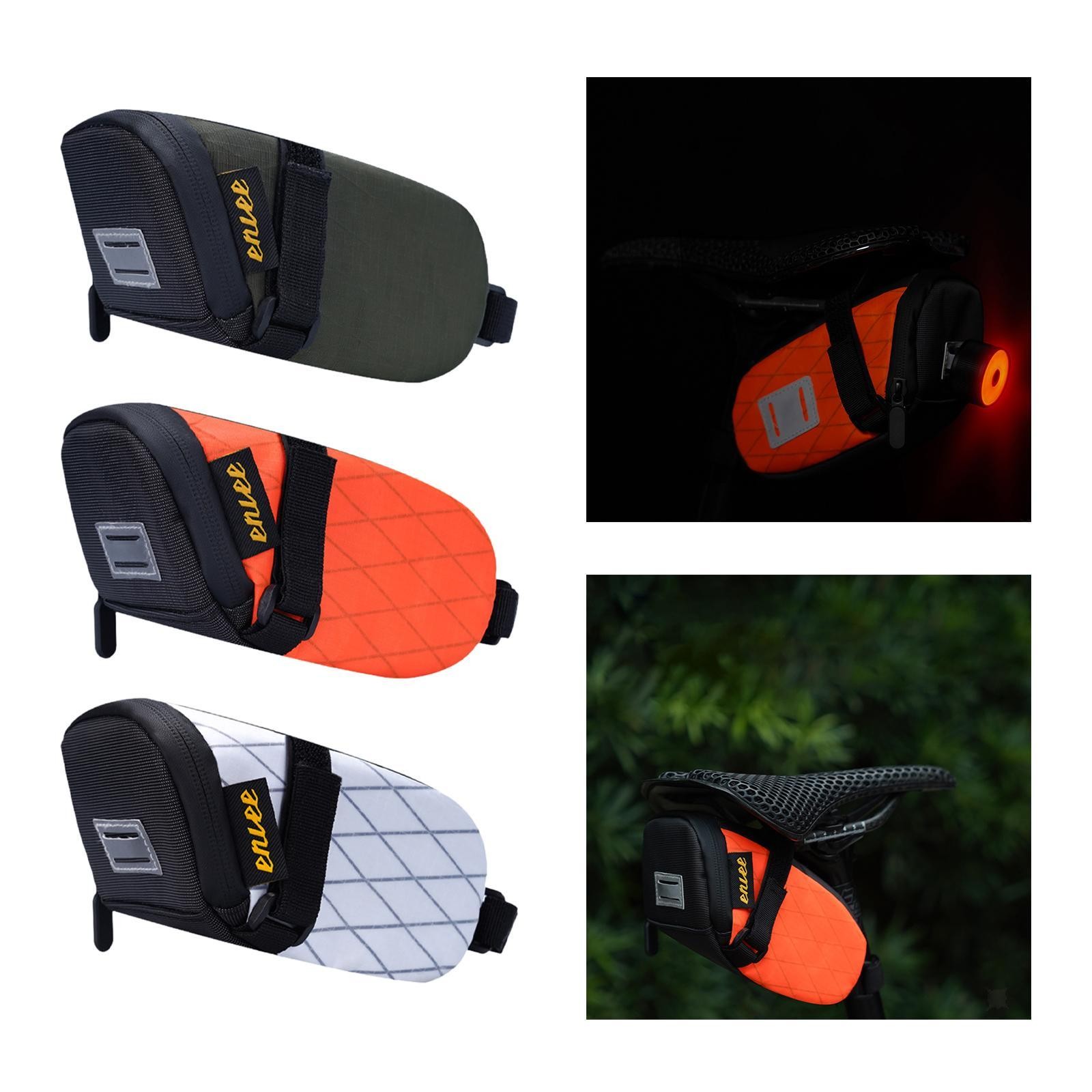 Bike Saddle Bag Bicycle Bag Lightweight Cycling Pack Portable Tail Bag for