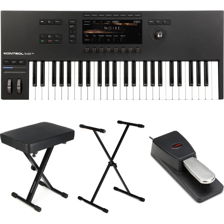 Native Instruments Kontrol S49 Mk3 49-key Smart Keyboard Controller Essentials