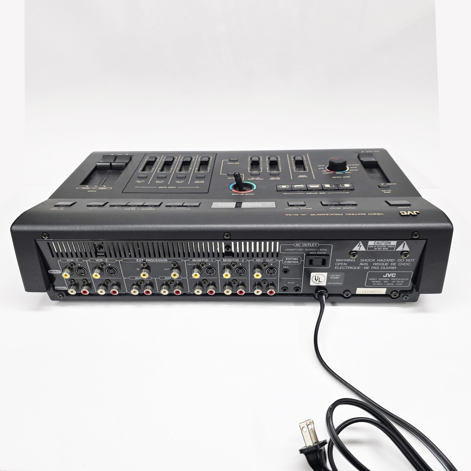 JVC JX-SV55 Video Editing Processor w/ Manual Works