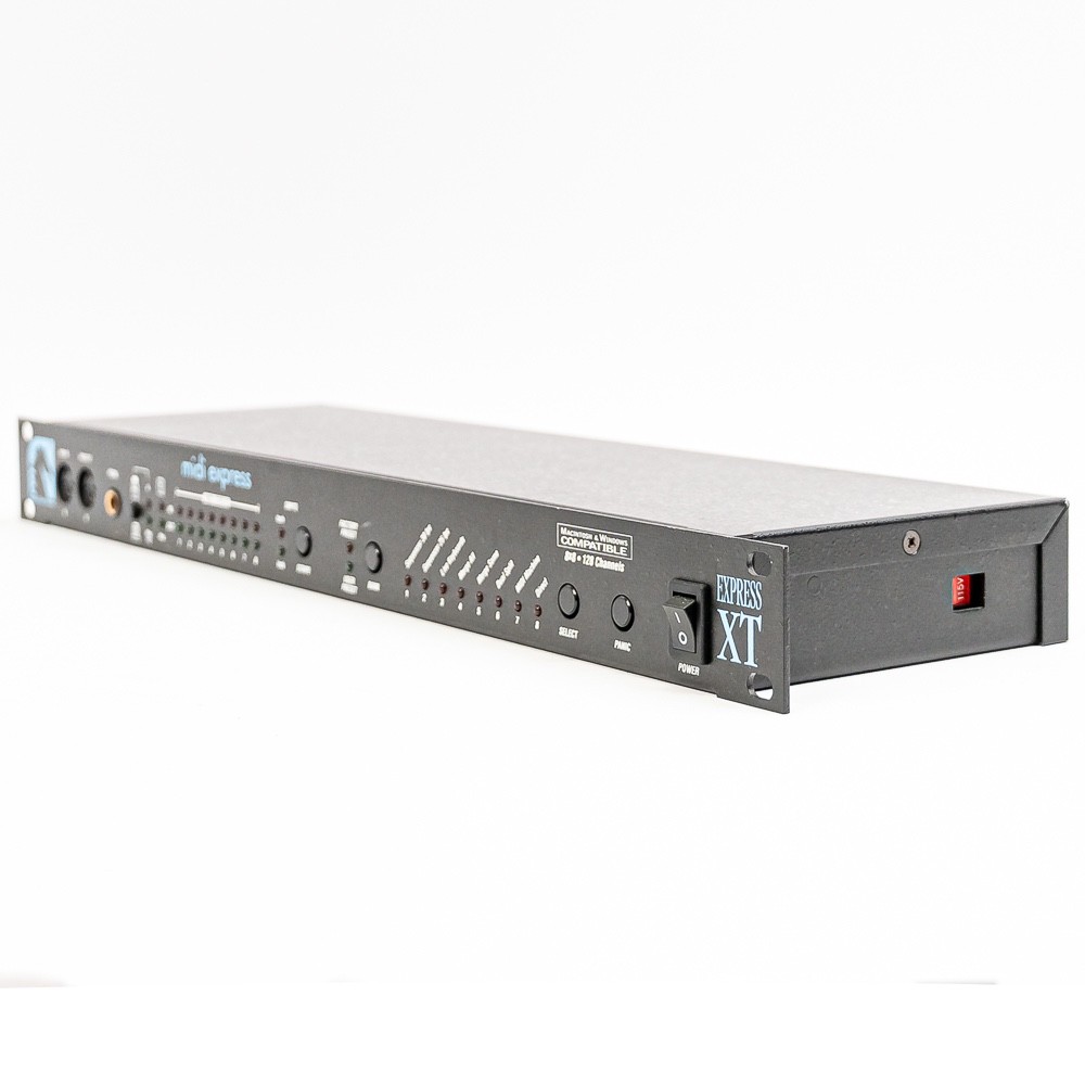 MOTU MIDI Express XT 8x8 MIDI Interface Patchbay SMPTE Mac/Windows 16 Presets