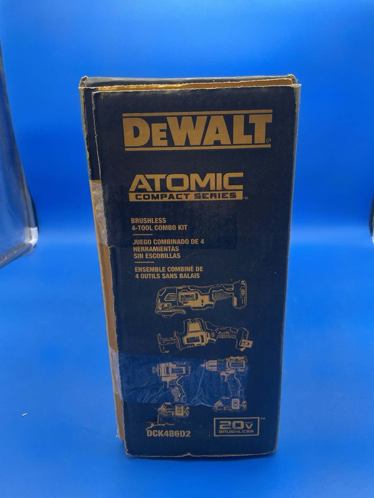 DEWALT 20V MAX Atomic 4 Tool Combo Kit - DCK486D2