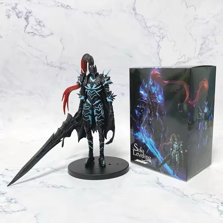 Solo Leveling Igris Shadow Soldier 21cm PVC Figure Knight Commander Anime Statue