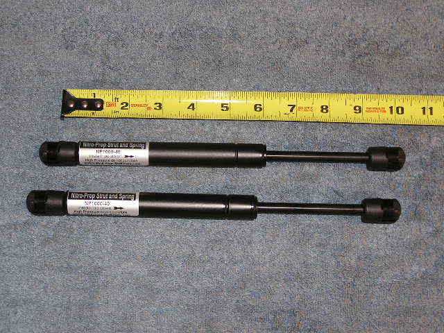 2ea HD 10” 40# Truck Shop Tool Box Chest Gas Strut Spring Lid Prop Rod Tube Arm