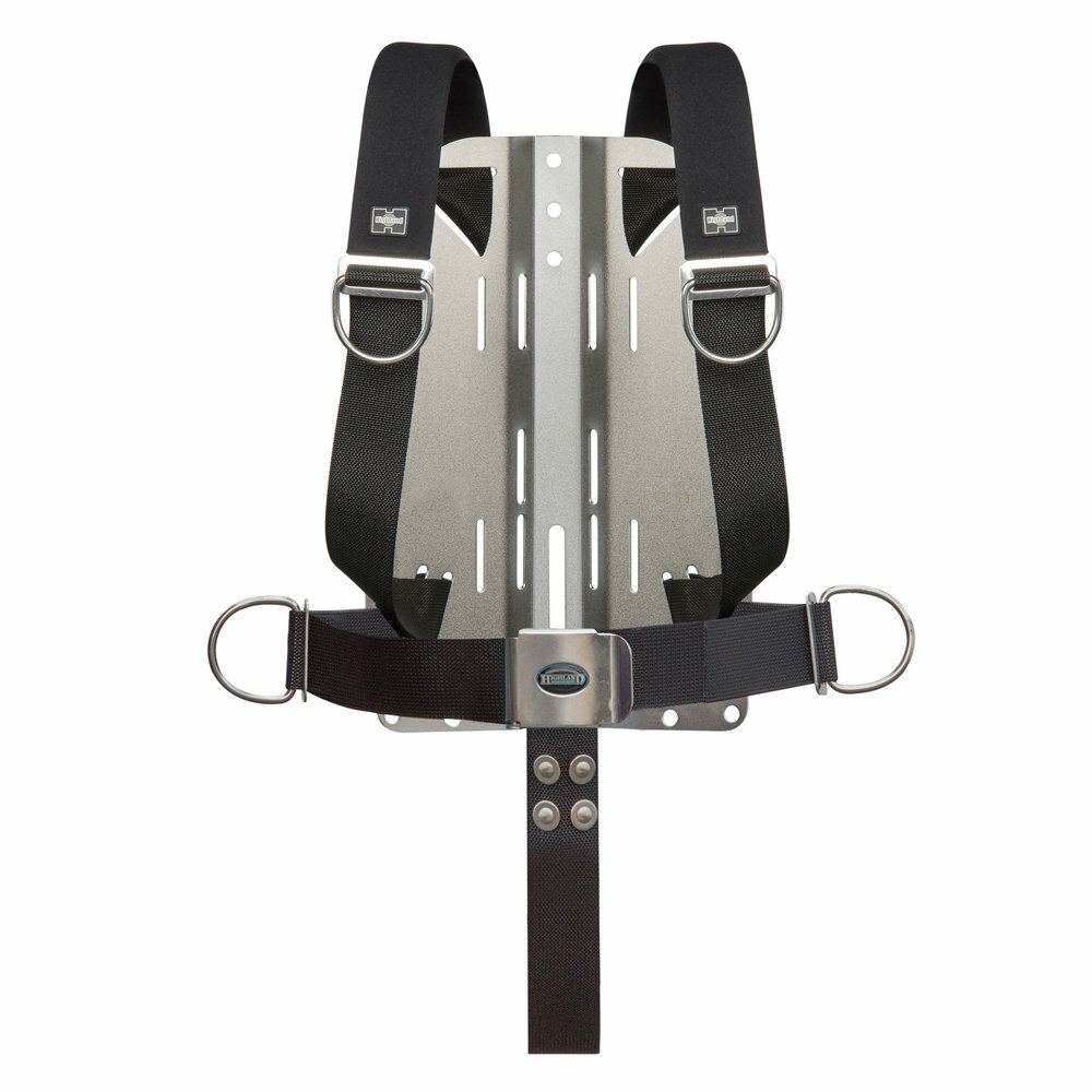 Stainless Steel Backplate Tec/Rec Harness - Dive