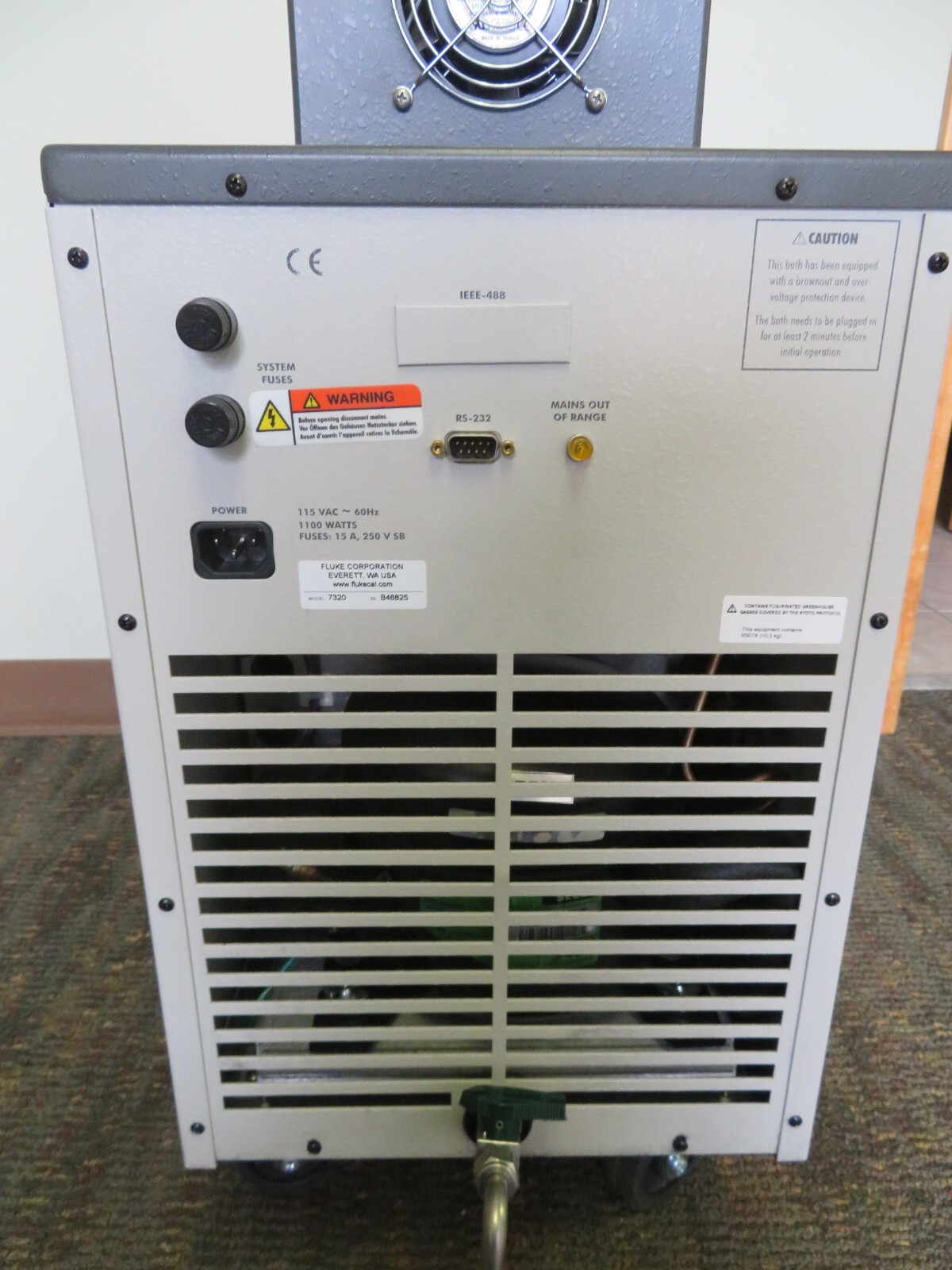 Fluke Hart Scientific 7320 Compact Temperature Calibration Baths -20C 150C PX25