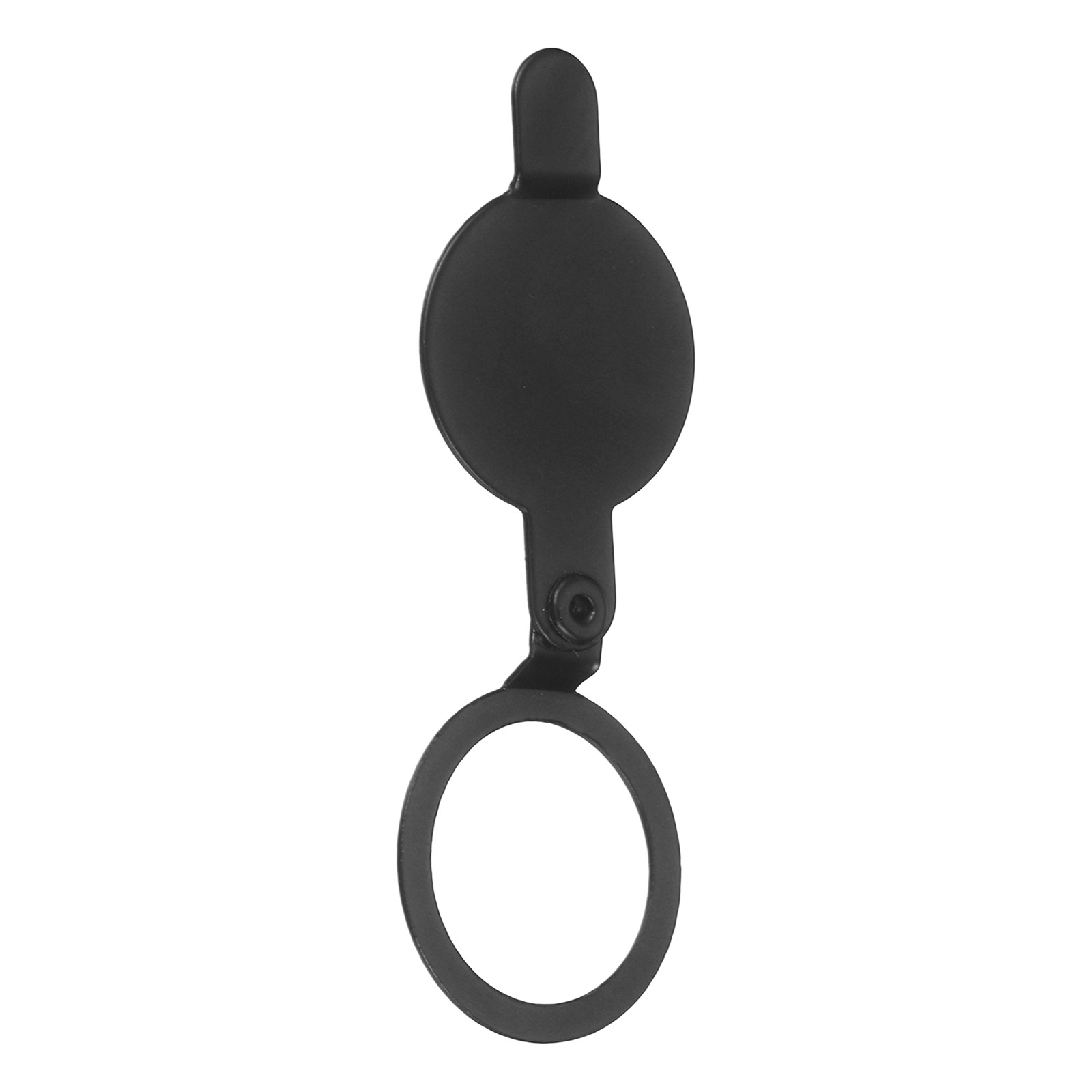 Peephole cover, Ø 0.79\" inner 0.63\", round black