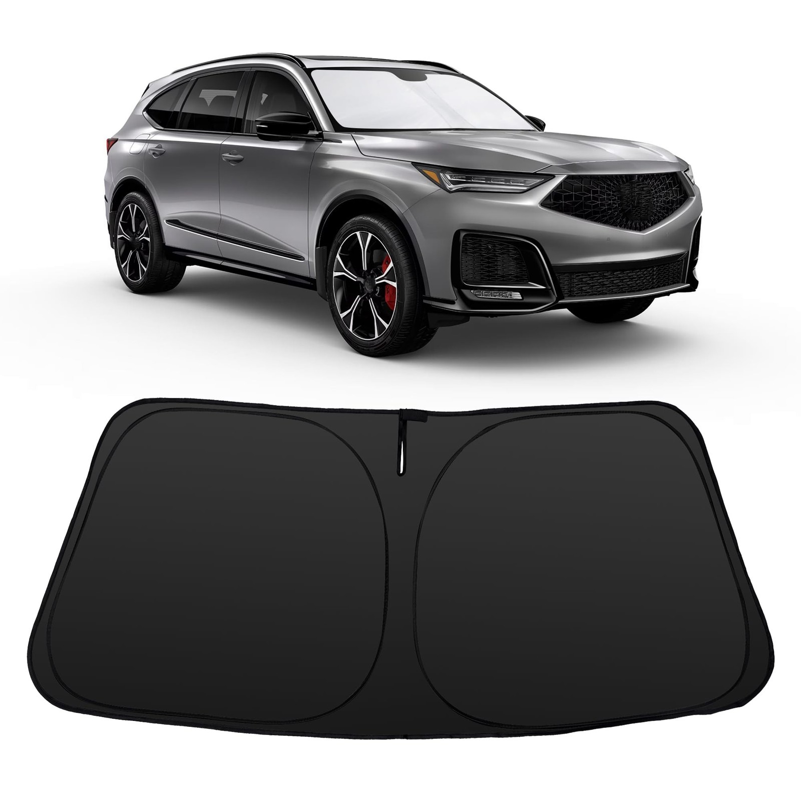 Windshield Sun Shade Custom Fit for 2021 2022 2023 2024 2025 2026 Acura MDX A...