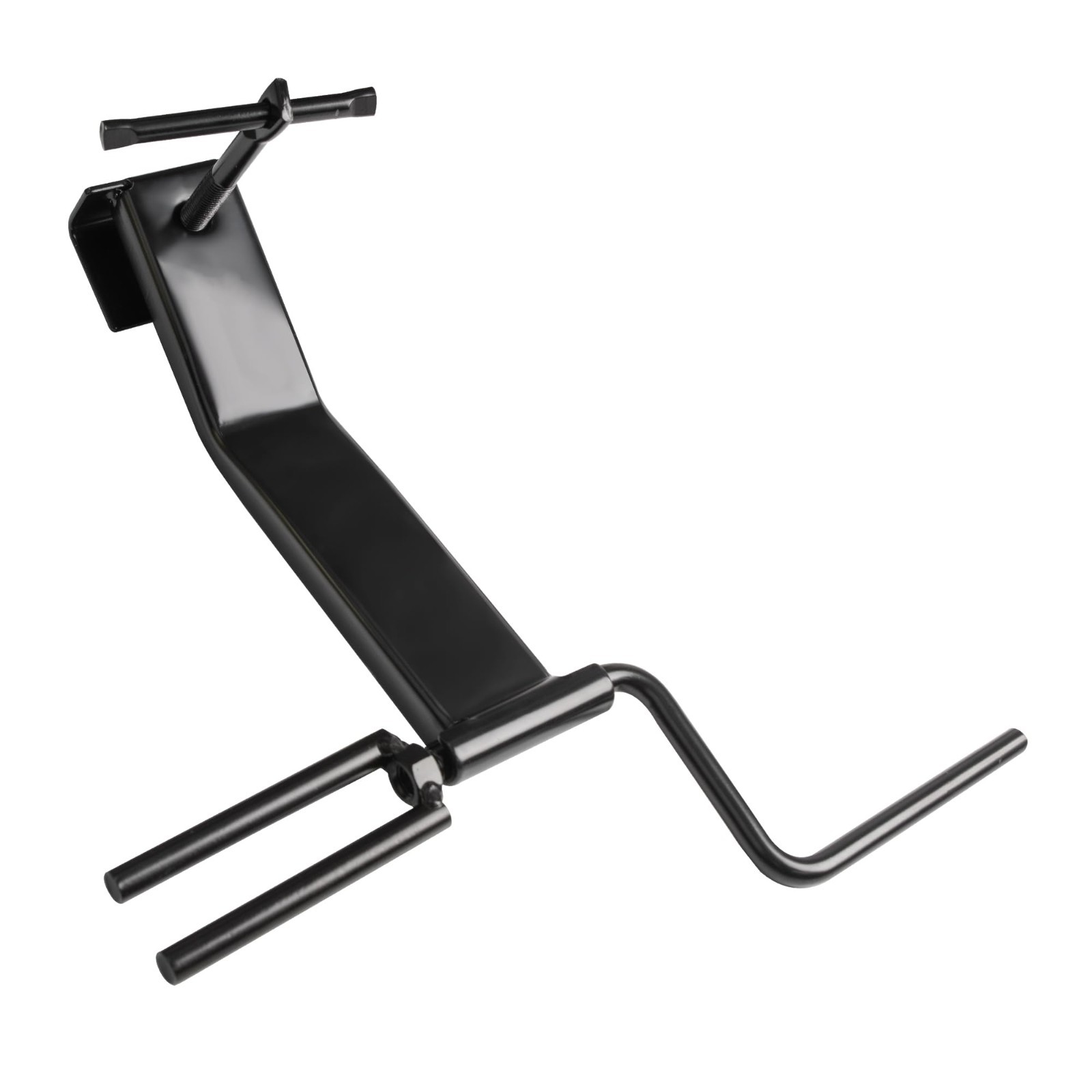 Cargo Strap Winder for Trailers Trucks Vans, Roll-Up 4" Tie-Downs, Black